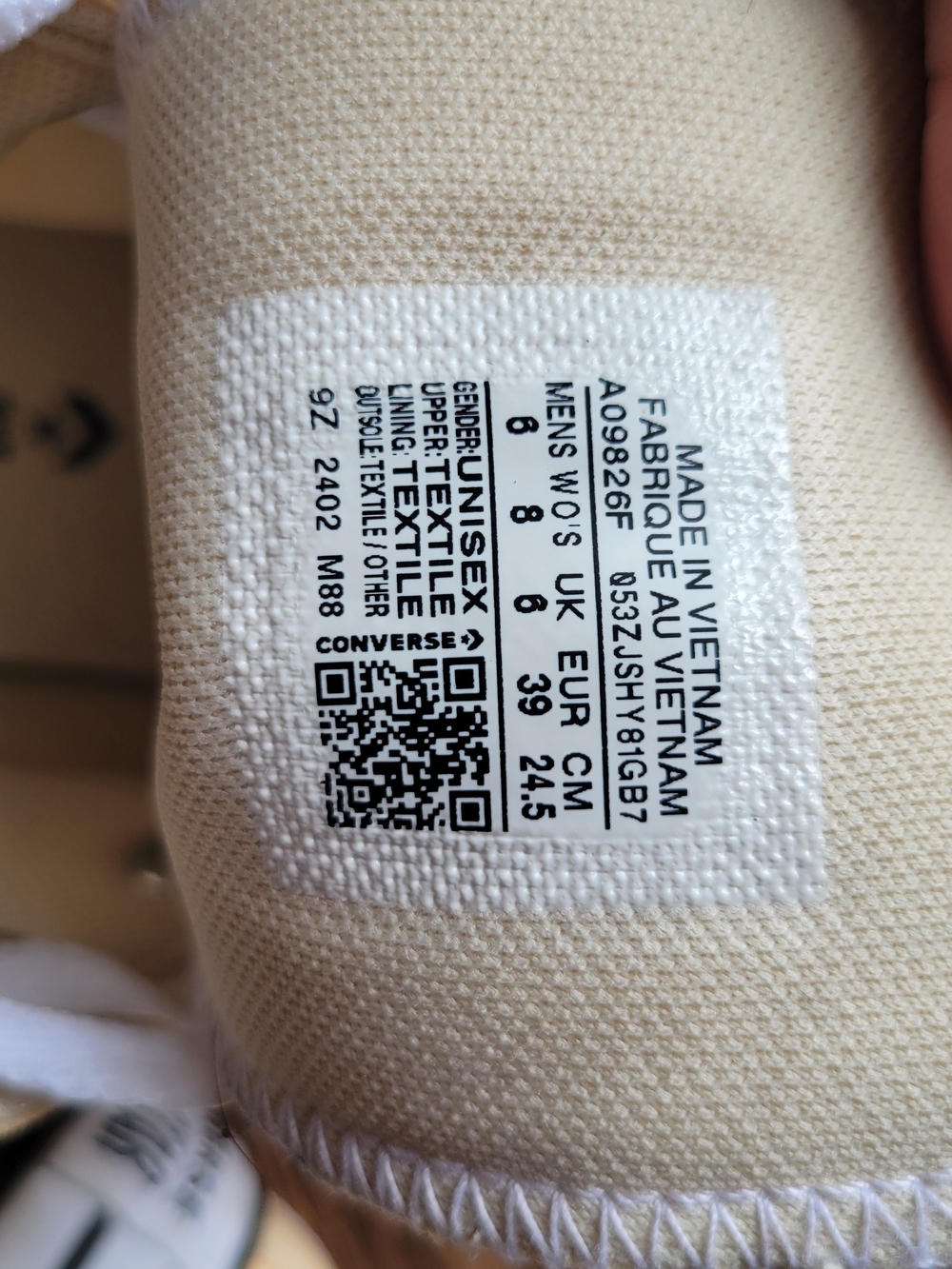 Converse Chuck Taylor All Star High Top Sneakers - Yellow - Picture 4 of 4